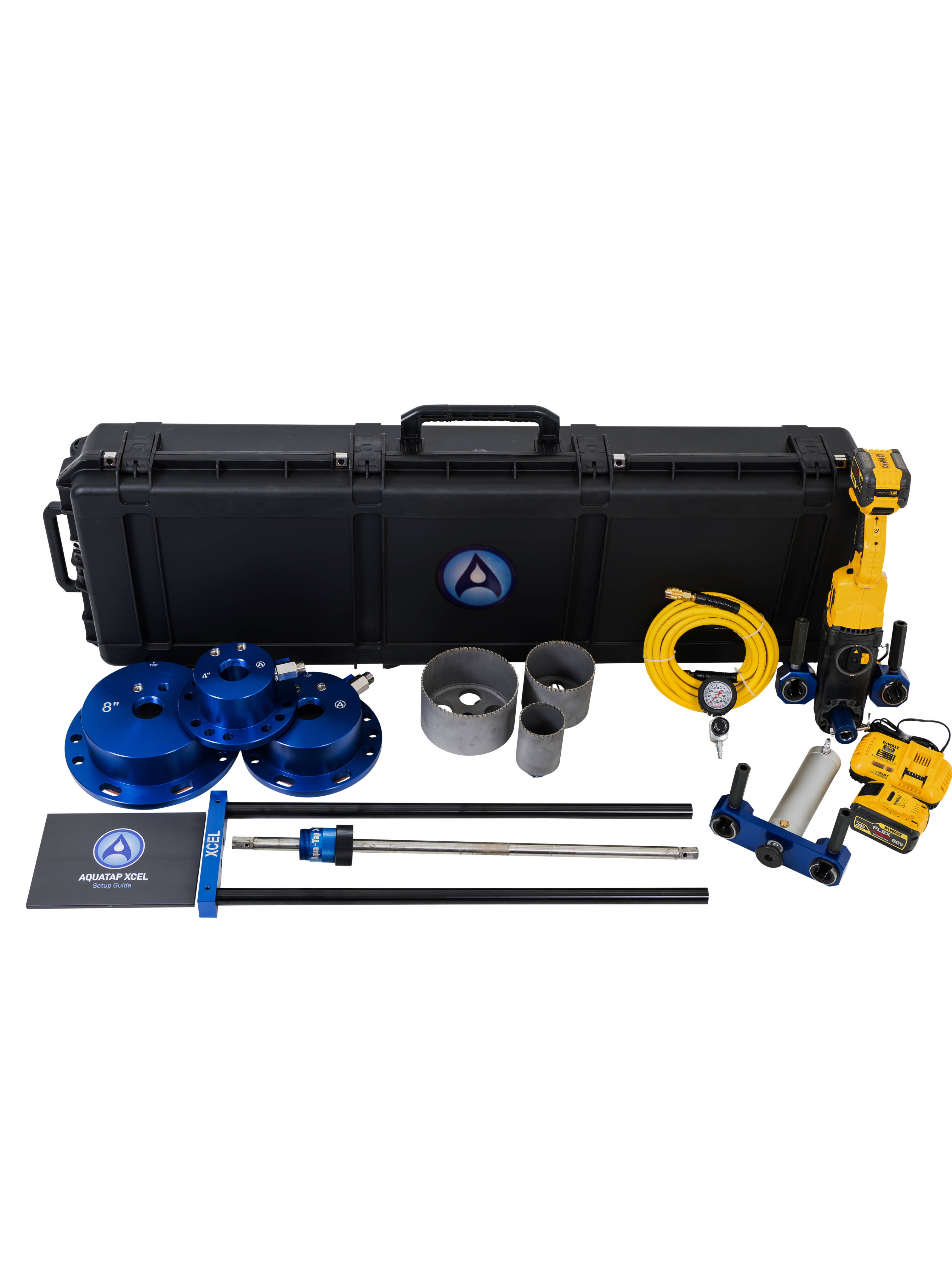 Aquatap Xcel® - Base Only (No adapters/Hole Saws)